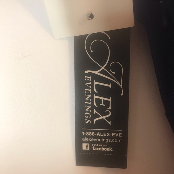 NWT Alex Evenings Mother of the Bride Dress - Picture 6 of 8